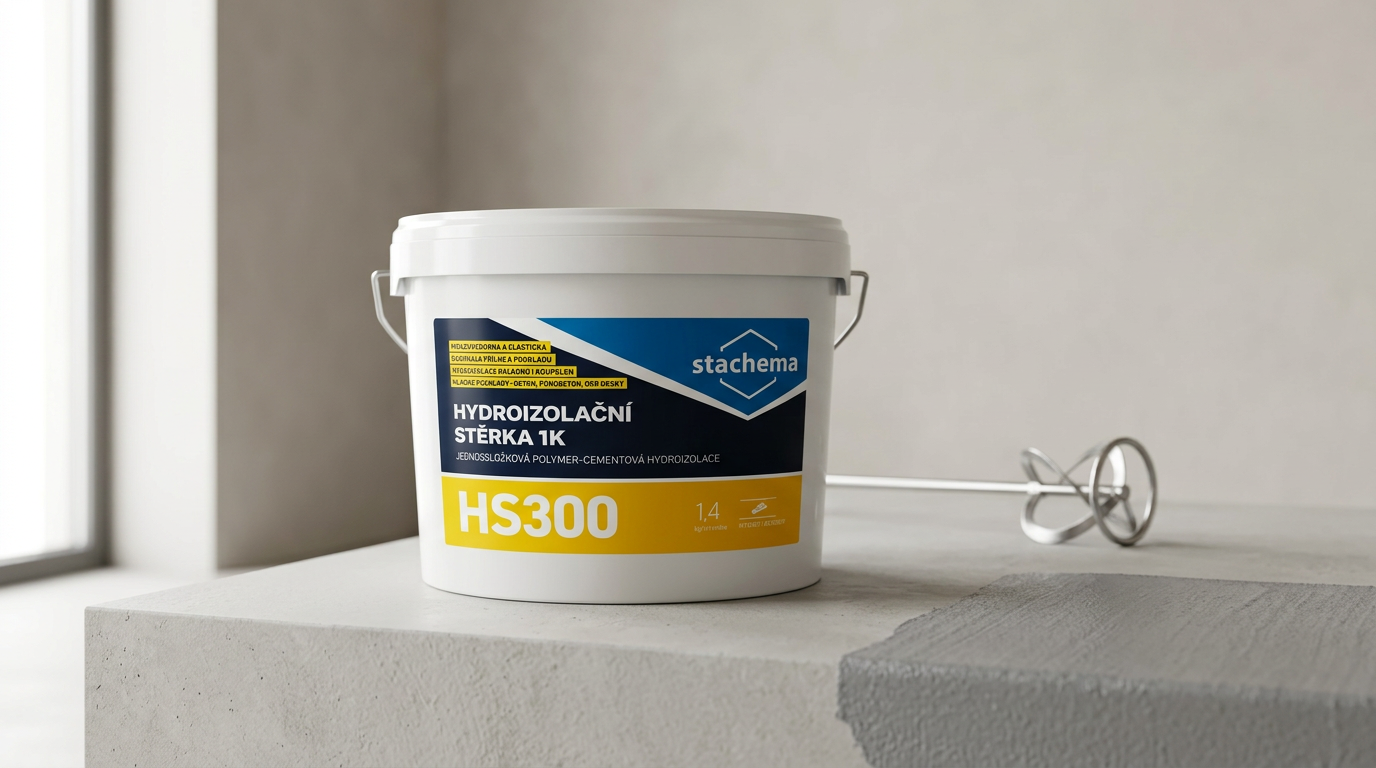 Stěrka hydroizolační 1K Stachema HS300 10 kg