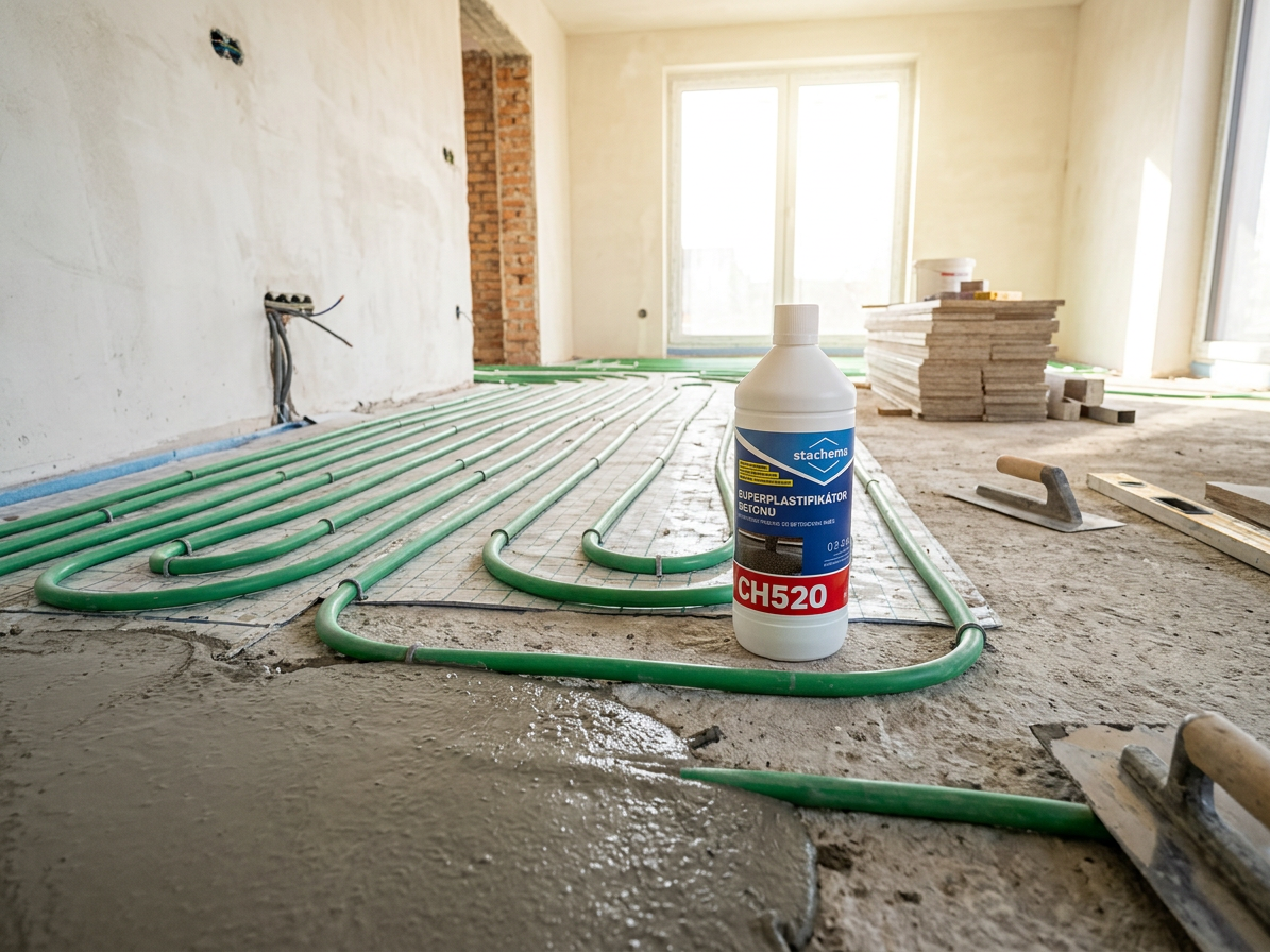 Superplastifikátor betonu Stachema CH520 - 1 l