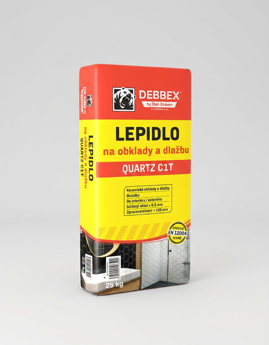 Lepidlo na obklady a dlažbu QUARTZ C1T 25 kg