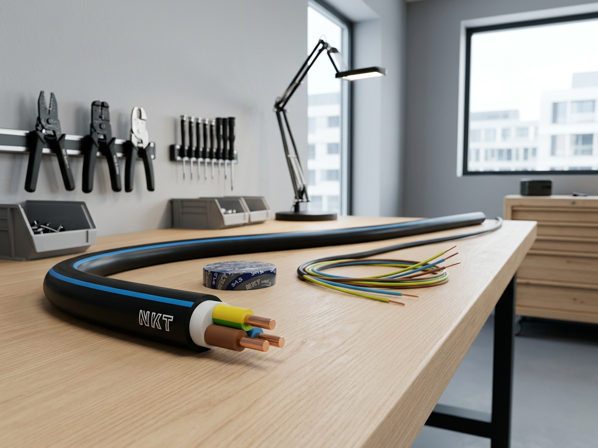 Kabel CYKY-J 3× 2,5 RE (50 m/bal.)