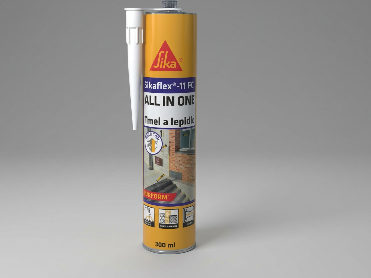 Tmel polyuretanový Sikaflex-11 FC Purform šedý 300 ml