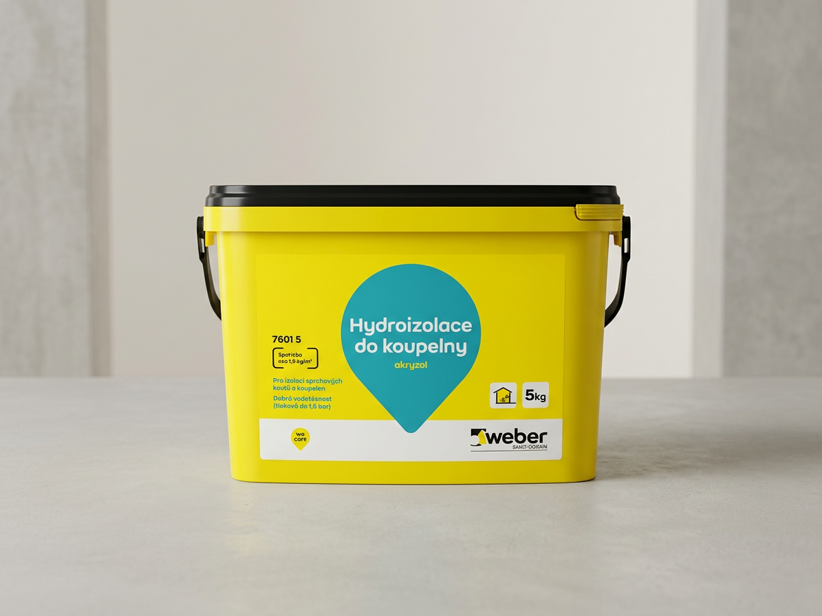 Hydroizolace weber Akryzol – 5 kg