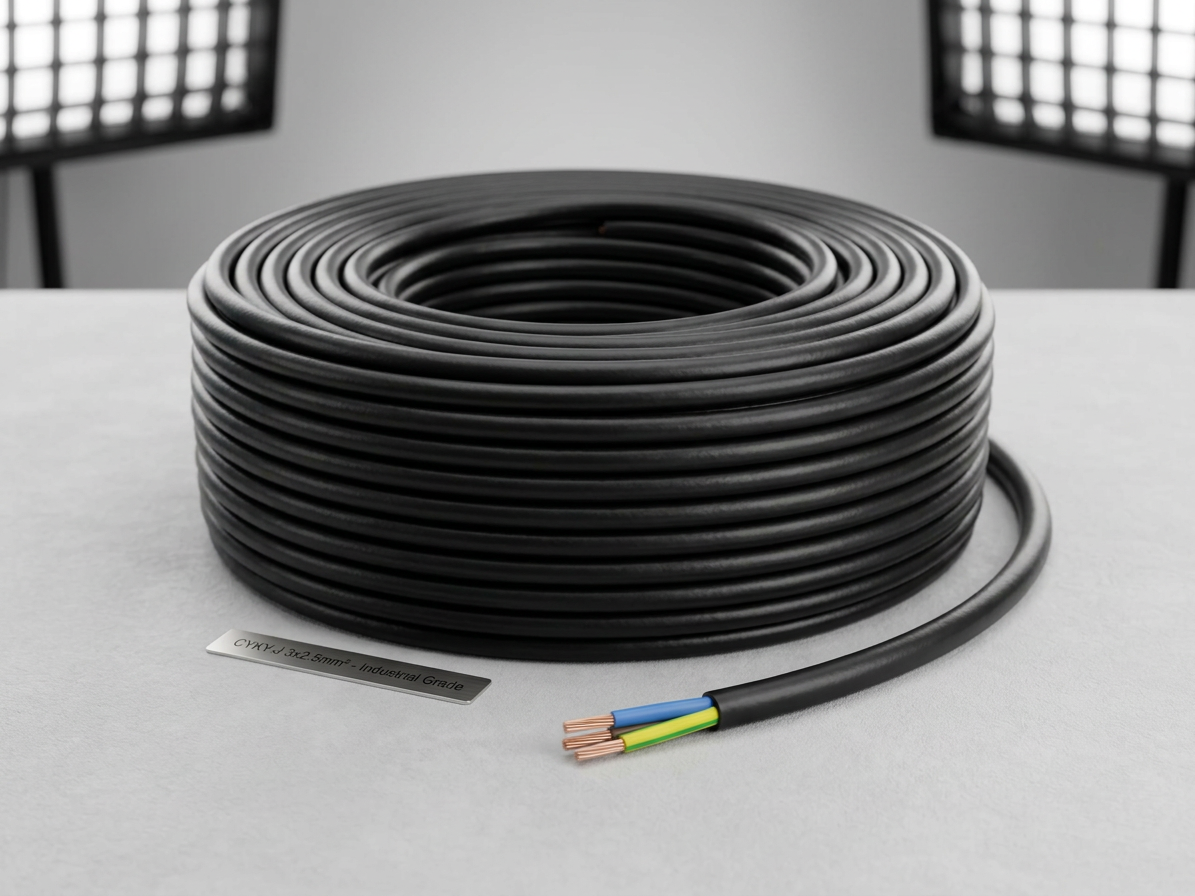Kabel CYKY-J 3× 1,5 RE (15m/bal.)