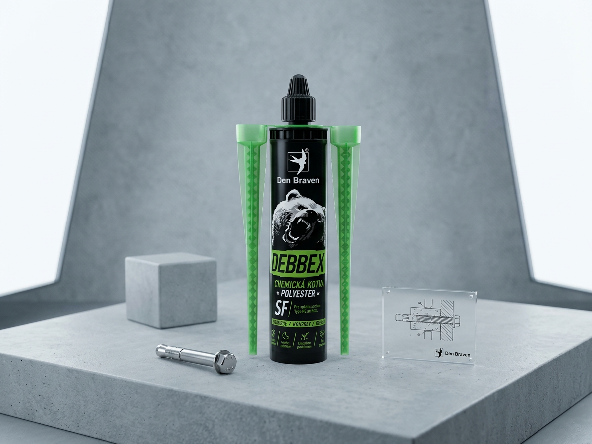 Chemická kotva Den Braven Polyester SF 300 ml