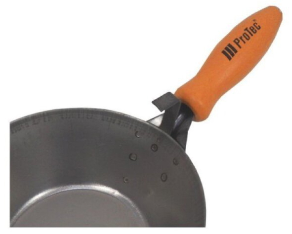 ProTec naběračka ocelová s dřevěnou rukojetí 180 mm