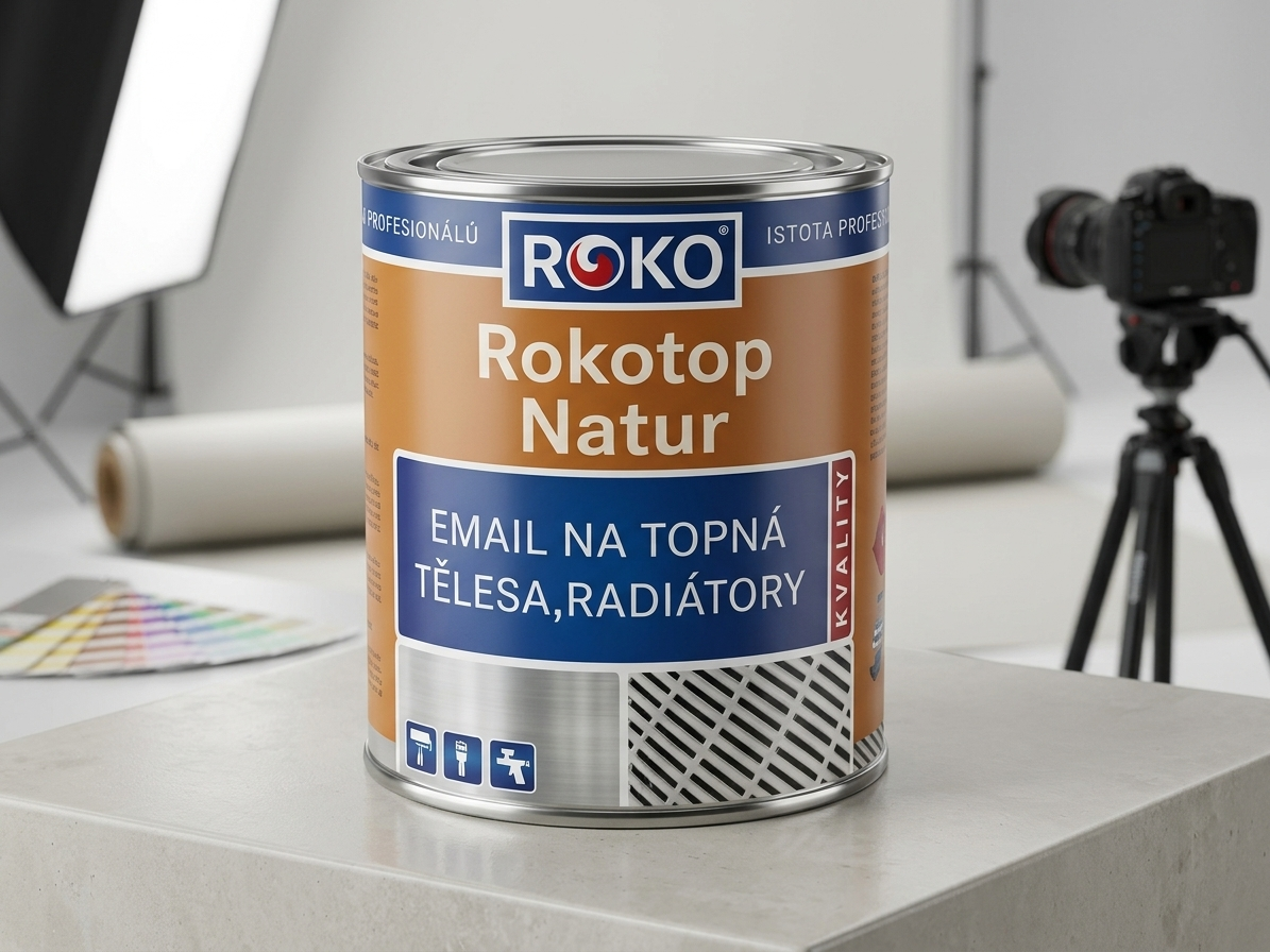 Email vrchní Rokotop RK bílá 0,75 l