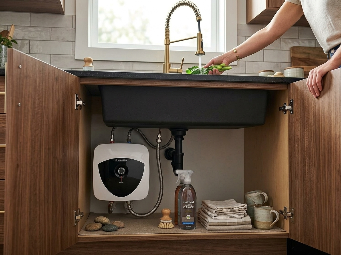 Ohřívač elektrický zásobníkový Ariston ANDRIS LUX 6 U pod umyvadlo