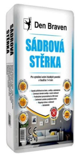Sádrová stěrka Den Braven 25 kg