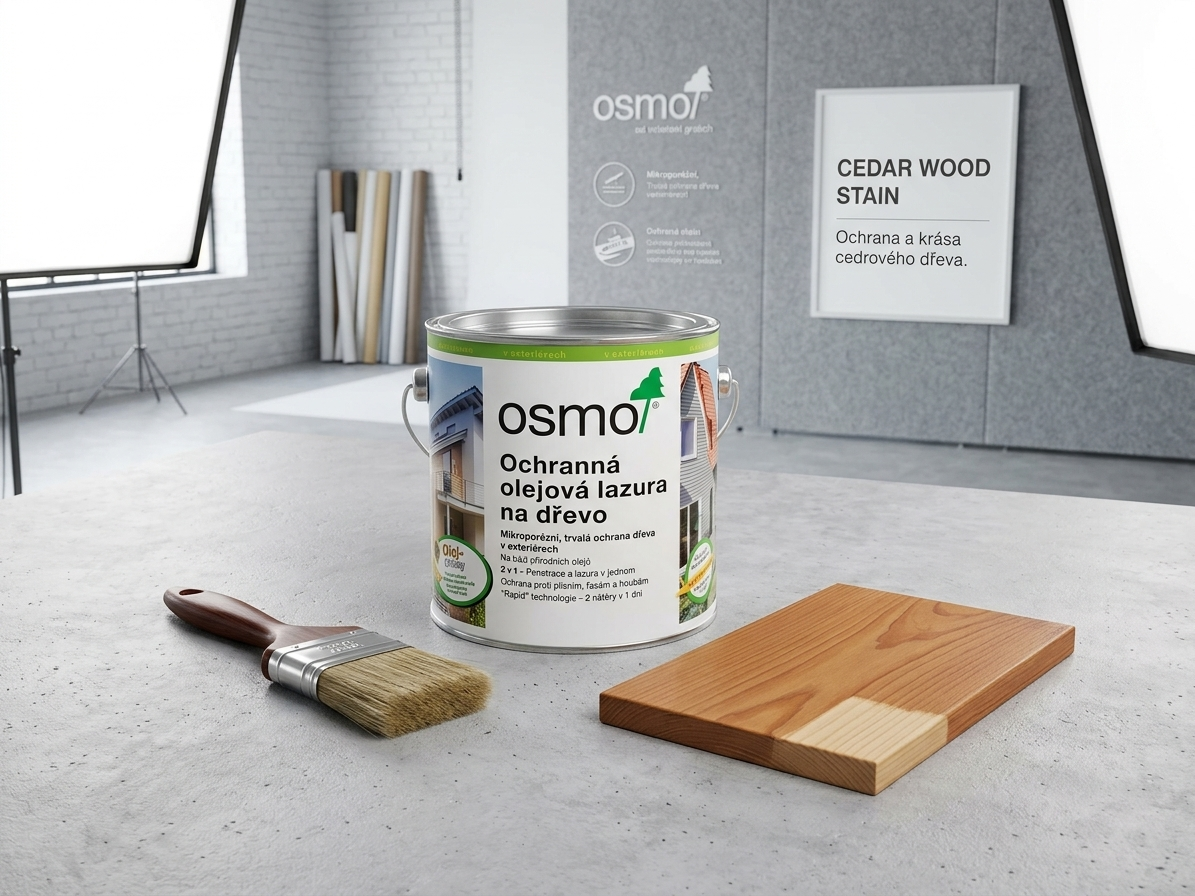 Lazura olejová ochranná Osmo 728 cedr 0,75 l