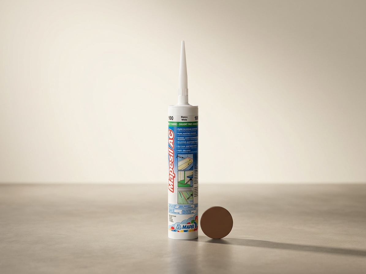 Tmel silikonový Mapei Mapesil AC 142 hnědá 310 ml