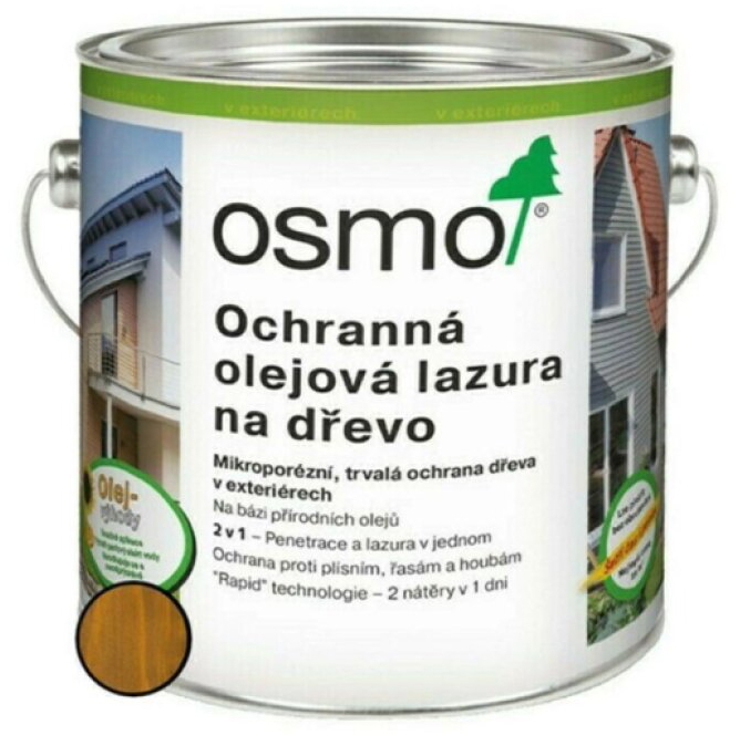 Lazura olejová ochranná Osmo 706 dub 2,5 l