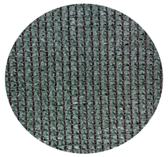 Síť stínicí zelená 1,5 x 10 m 80 g/m2