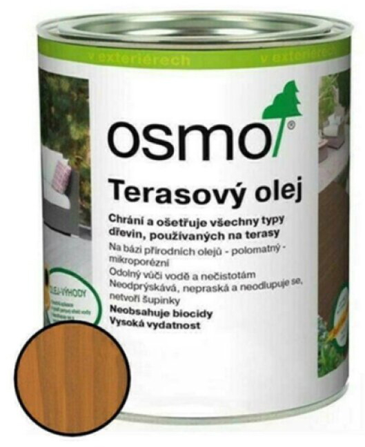 Olej terasový Osmo 004 douglasie 0,75 l