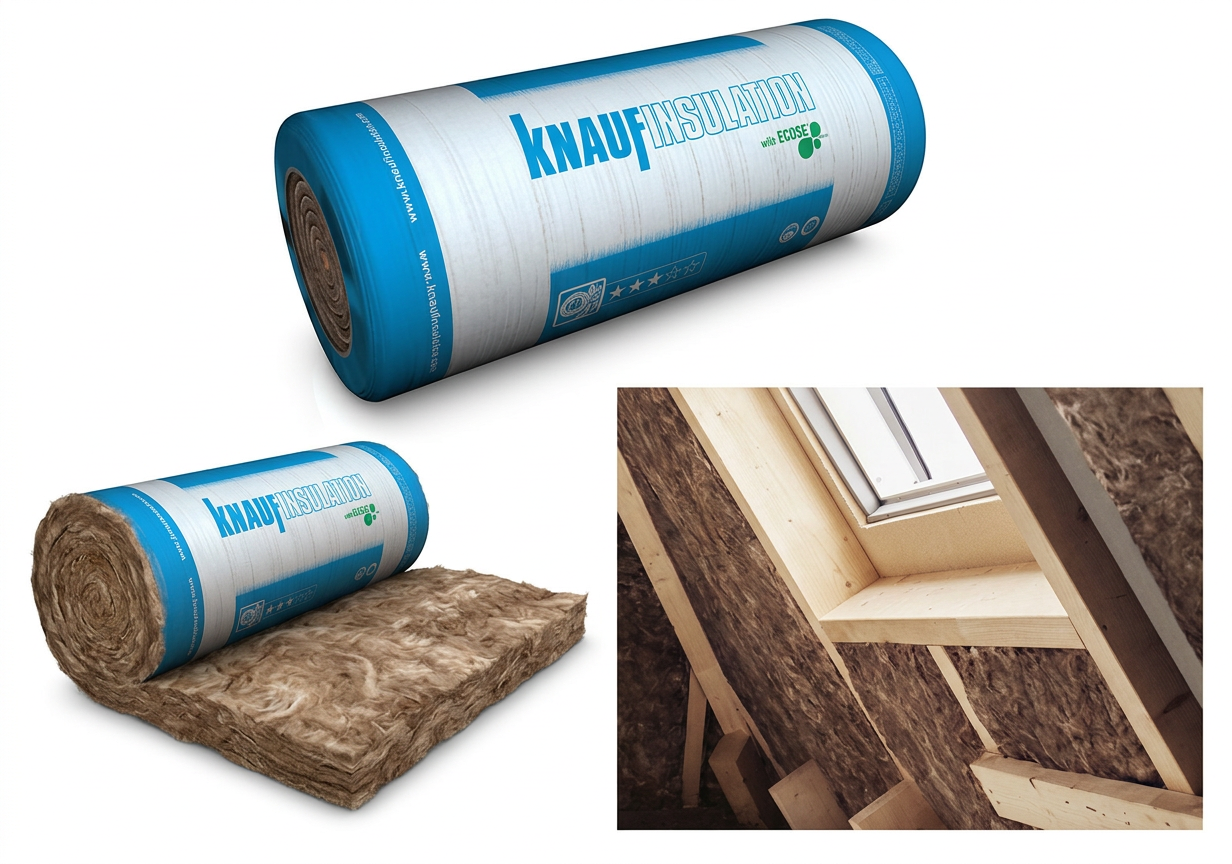 Tepelná izolace Knauf UNIFIT 037 tl.120 mm (6 m²/bal.)