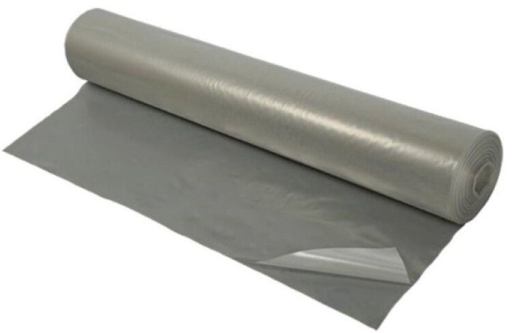 Fólie stavební polorukáv LDPE 50µm 2 × 50 m
