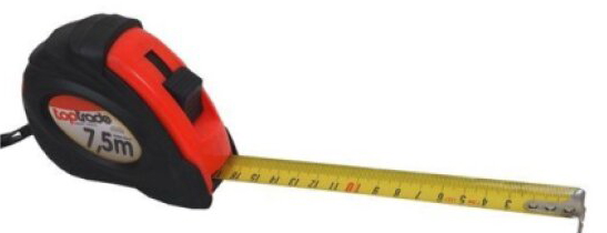 Metr svinovací s magnetem 25 mm x 7,5 m