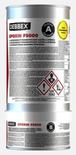 Nátěr epoxidový EPOXIN F5000 RAL6001 smaragdová zelená 5+1 kg