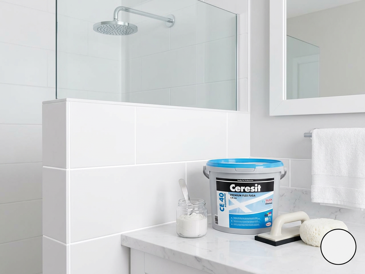 Hmota spárovací Ceresit CE 40 Aquastatic bílá 2 kg