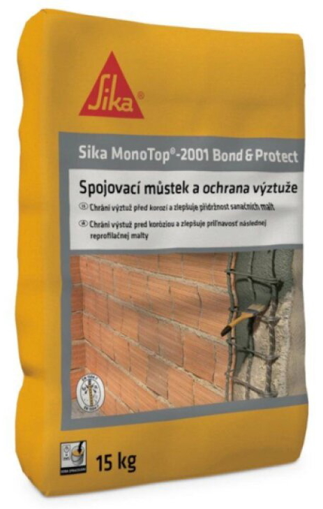 Můstek spojovací a ochrana výztuže Sika MonoTop 2001 - 15 kg