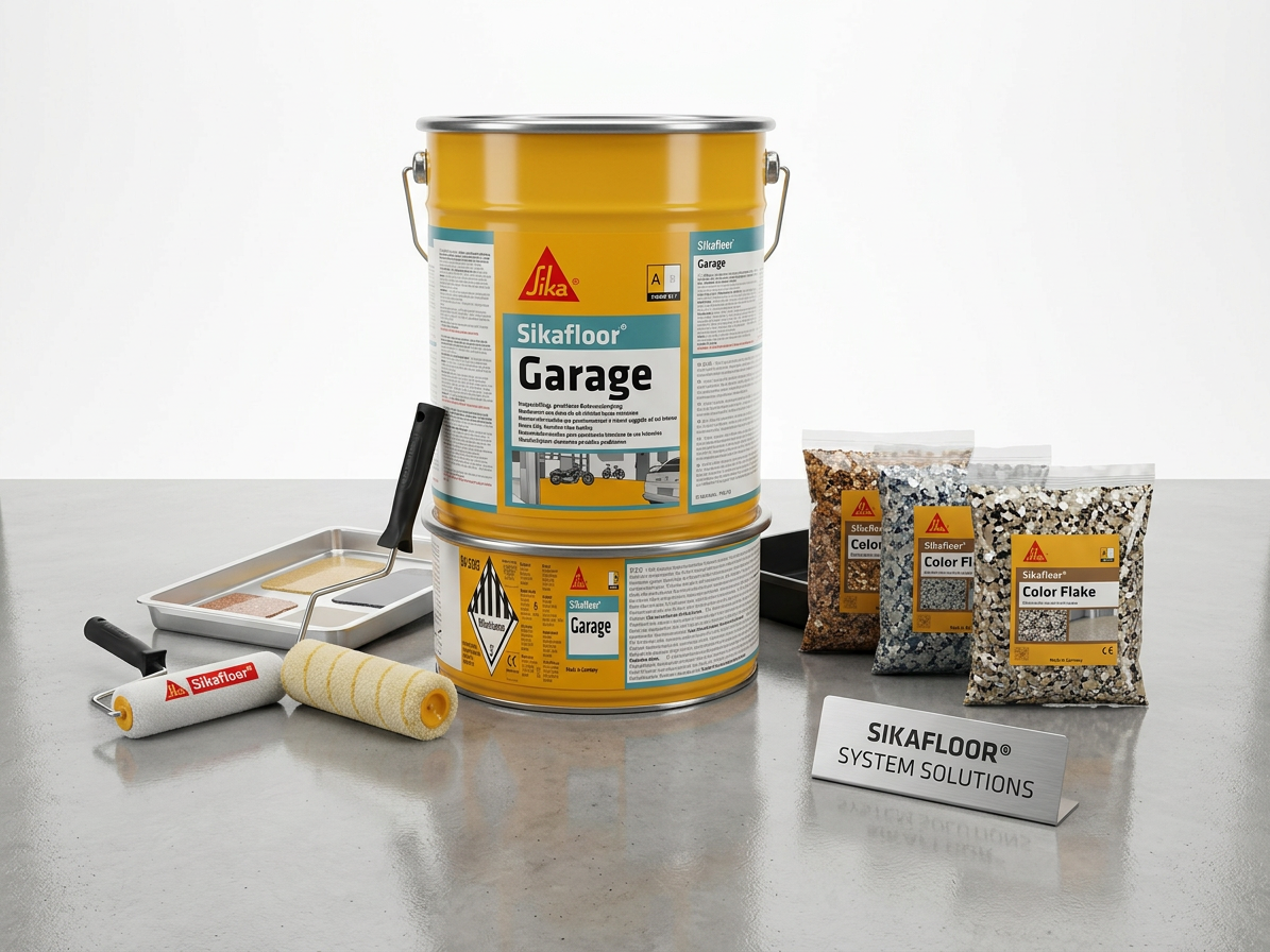 Nátěr Sikafloor Garage component A+B RAL 7032 – 6 kg