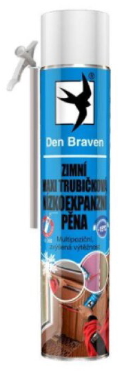 Pěna zimní maxi Den Braven nízkoexpanzní -15°C 825 ml