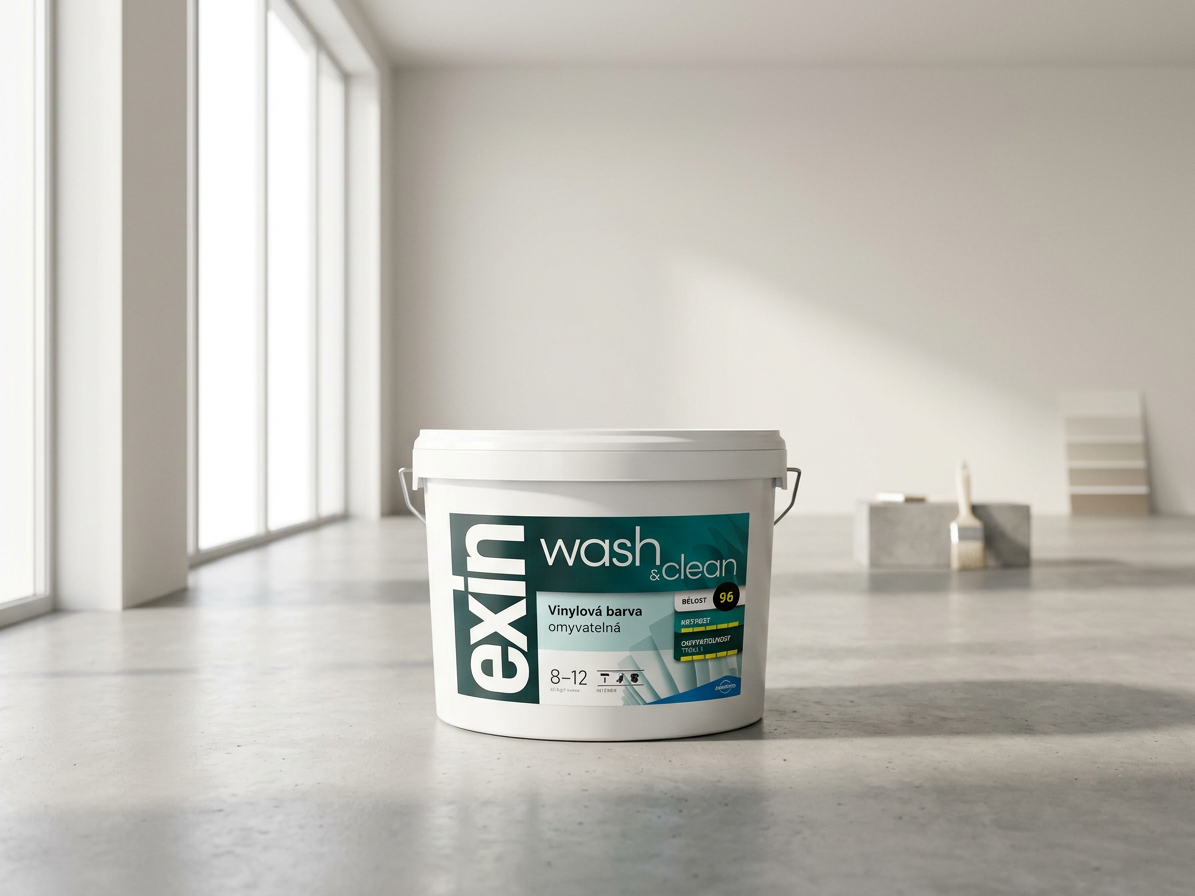 Barva vinylová Stachema EXIN WASH&CLEAN bílá 15 kg