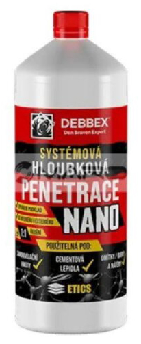 Systémová hloubková penetrace NANO Den Braven 1 l