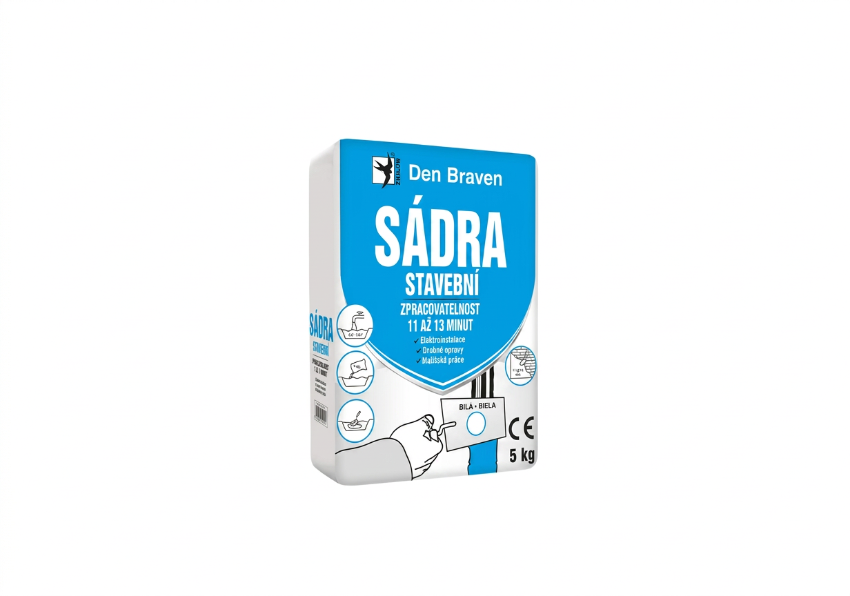 Sádra stavební Den Braven 5 kg