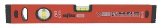 Vodováha Reflex RED 2 libely 800 mm