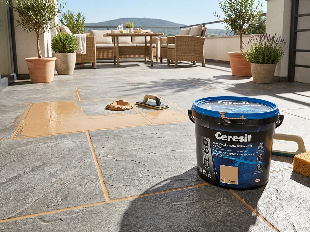 Hmota spárovací Ceresit CE 60 - caramel 2 kg