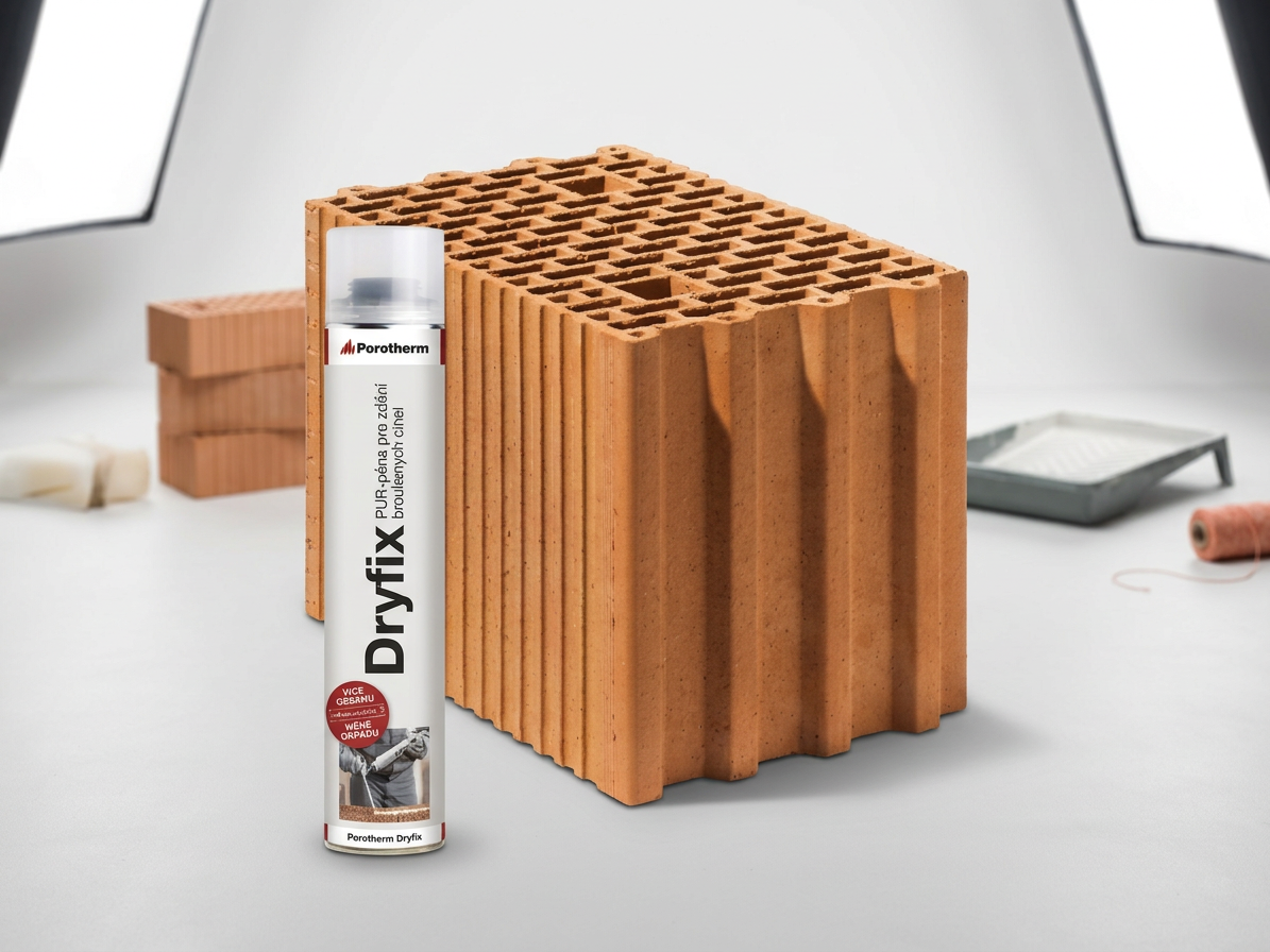 Cihla broušená Porotherm Profi Dryfix P10 - 240×372×249 mm
