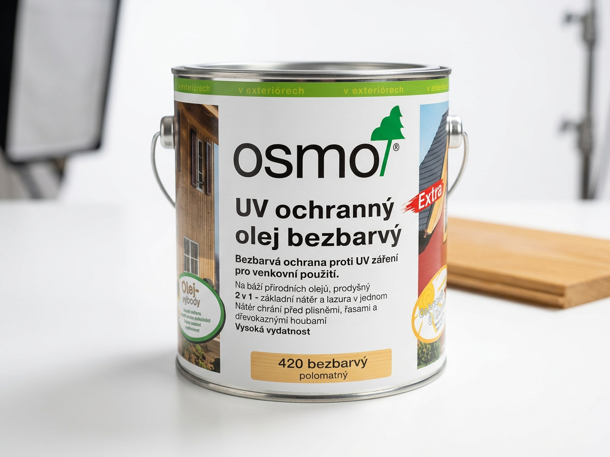 Olej UV ochranný Osmo 420 extra bezbarvý 0,75 l