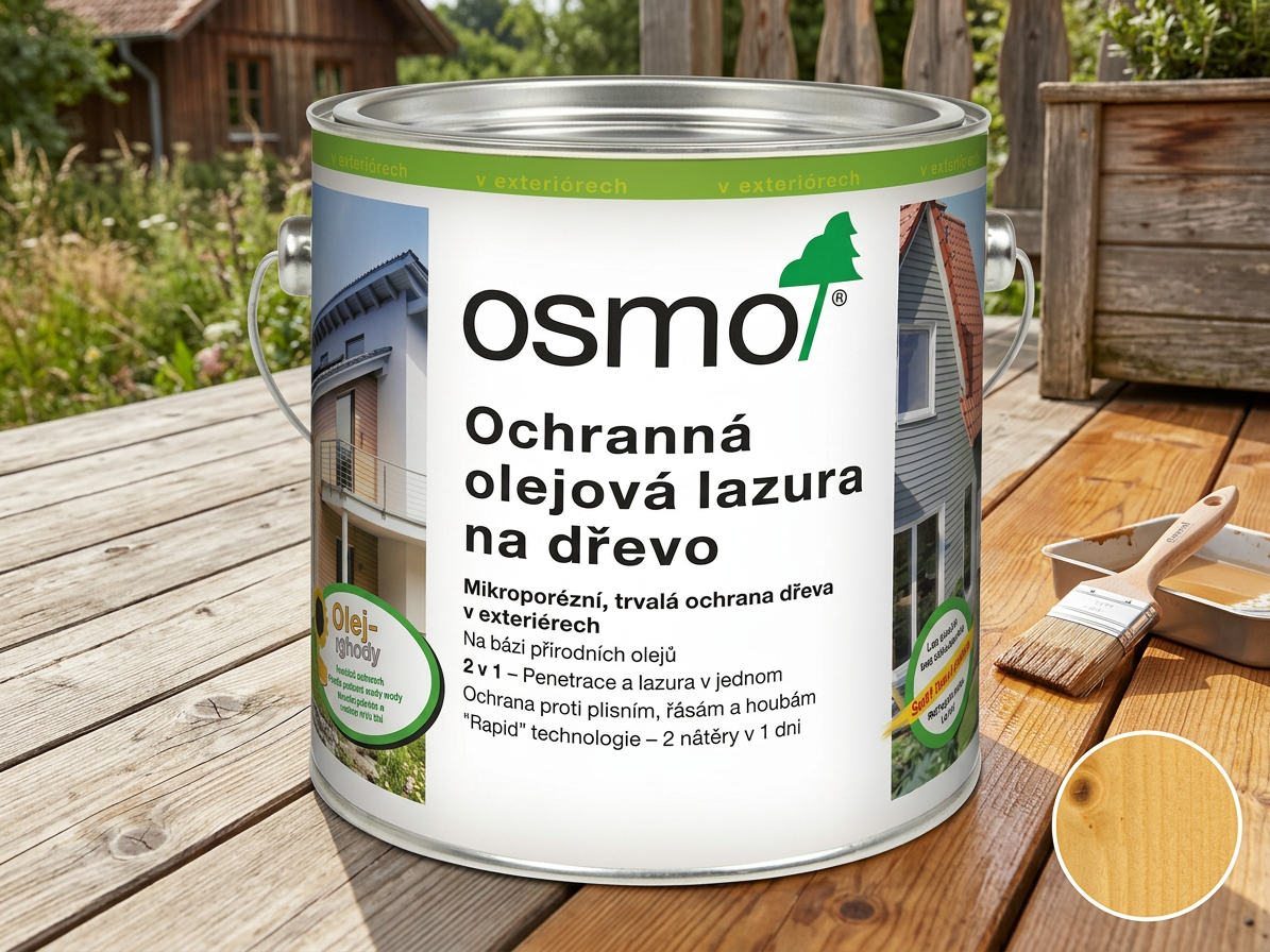 Lazura olejová ochranná Osmo 710 pinie 2,5 l