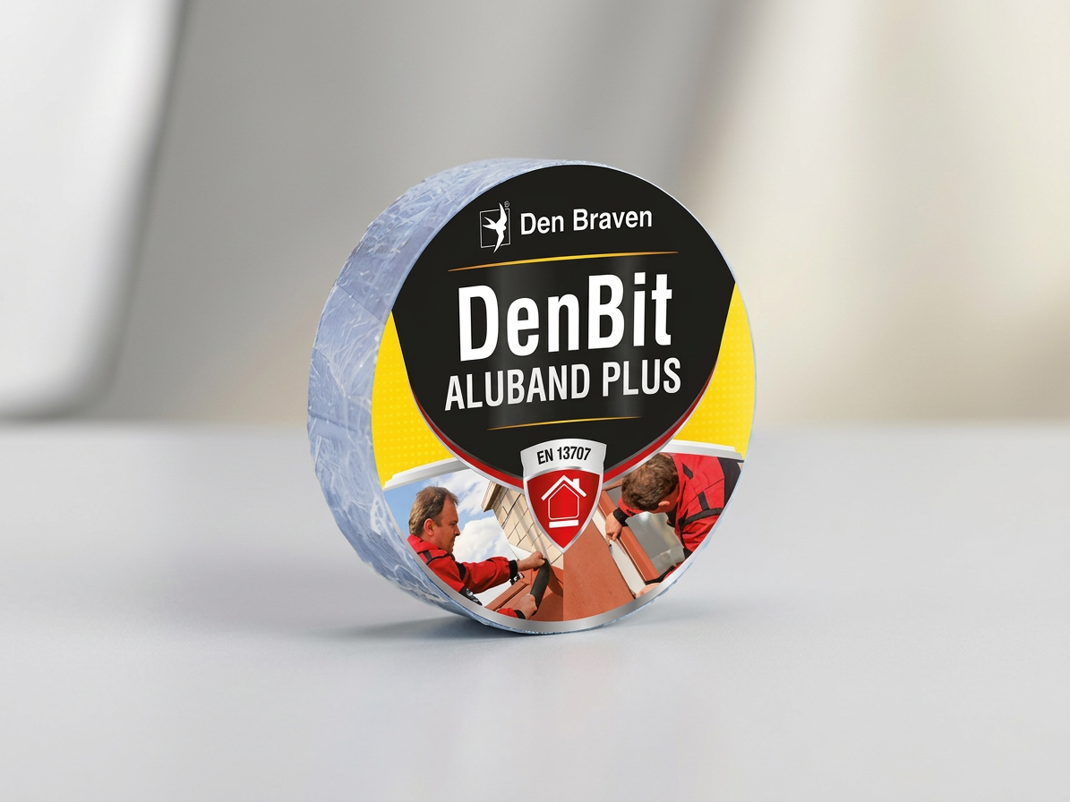 Páska bitumenová Den Bit Aluband Plus 150 mm (10 m/bal.)