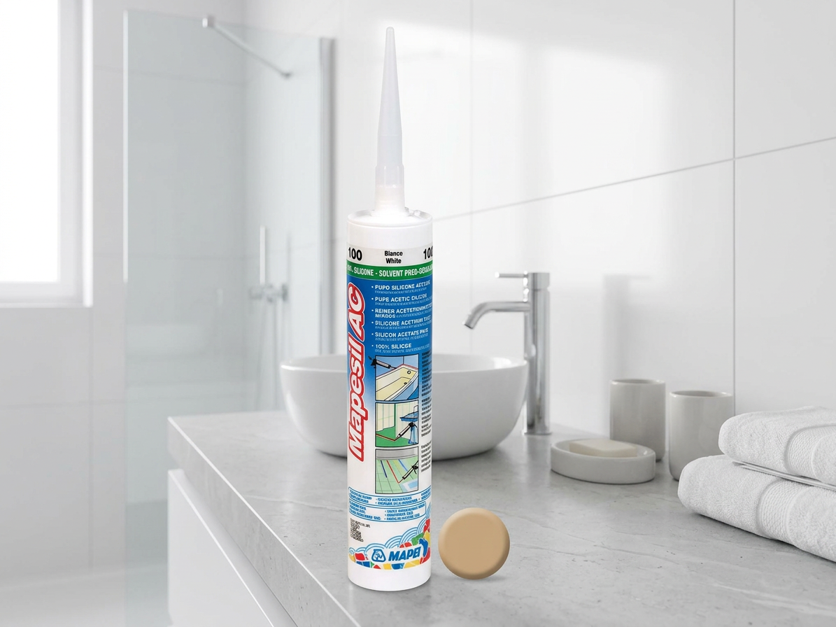 Tmel silikonový Mapei Mapesil AC 132 béžová 2000 310 ml