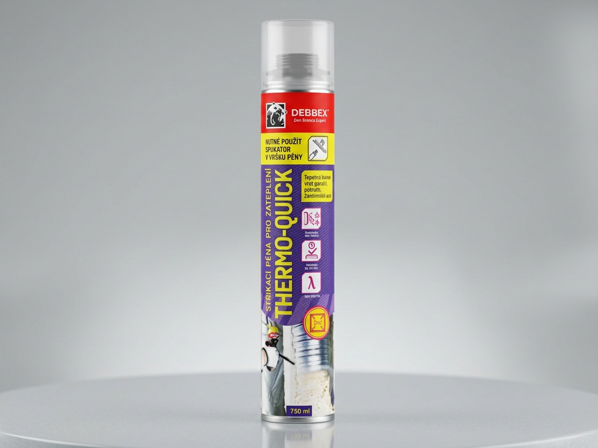 Pěna pro zateplení Den Braven THERMO-QUICK 750 ml