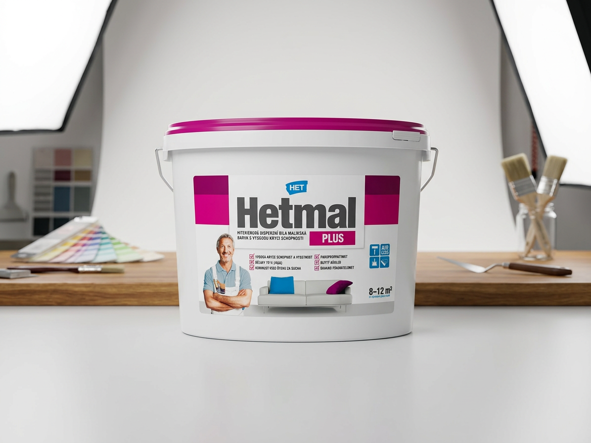 Malba interiérová HET Hetmal Plus bílá 40 kg
