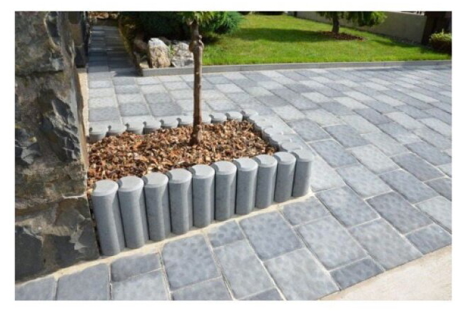 Palisáda Paso PRESBETON NOVA PA 2/80 přírodní 97×120×800 mm