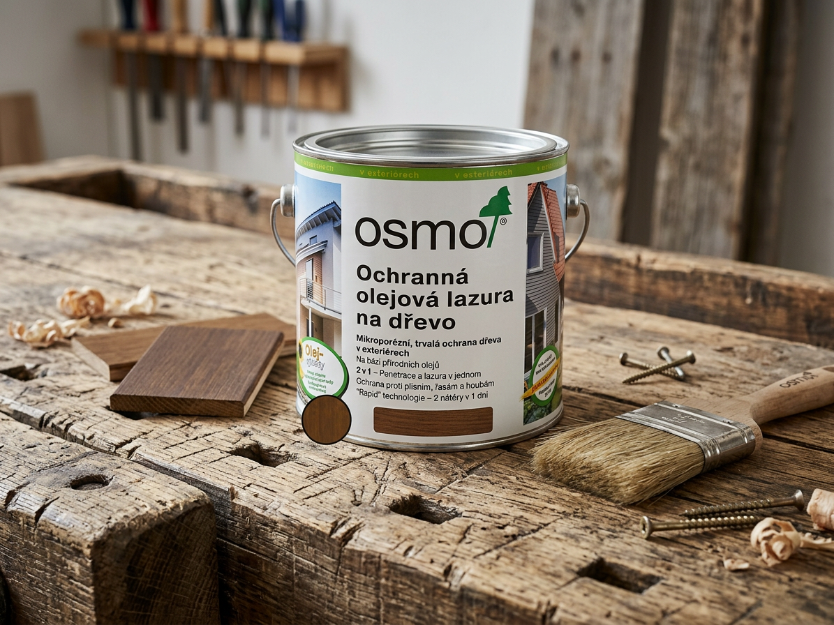 Lazura olejová ochranná Osmo 708 teak 2,5 l