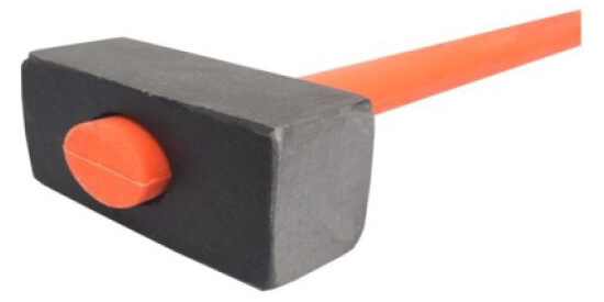Palice oboustranná se sklolaminátovou násadou 4 kg