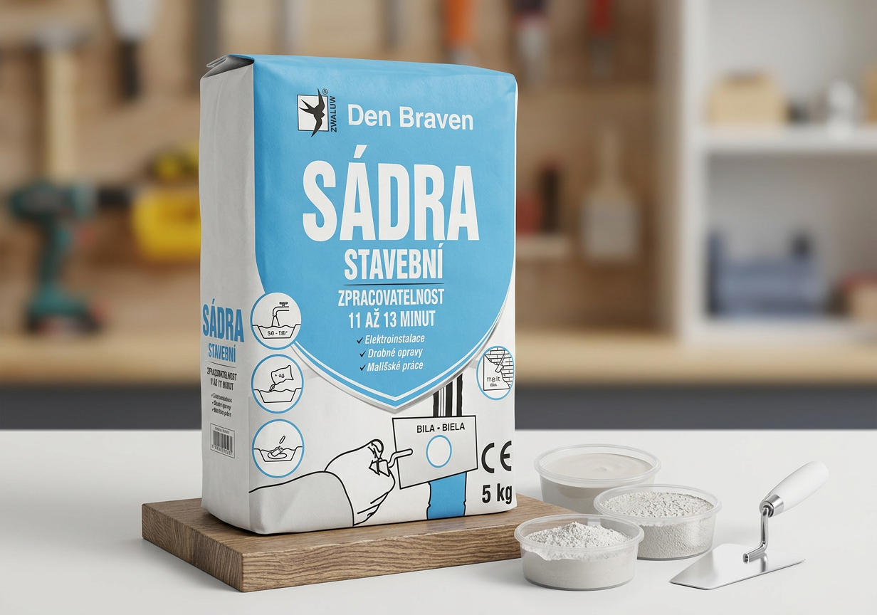 Sádra stavební Den Braven 20 kg
