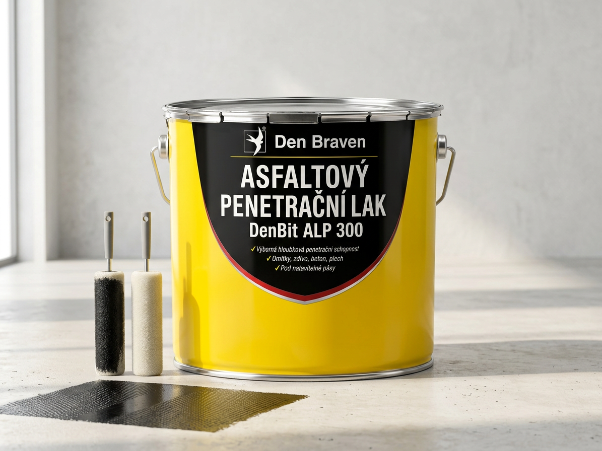 Asfaltový penetrační lak DenBit BR-ALP 4,5 kg