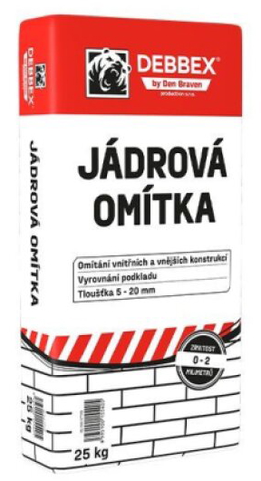 Jádrová omítka Den Braven 25 kg
