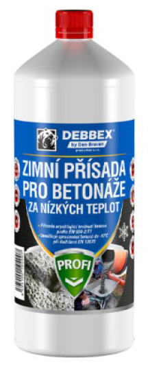 Zimní přísada pro betonáže za nízkých teplot 1 l