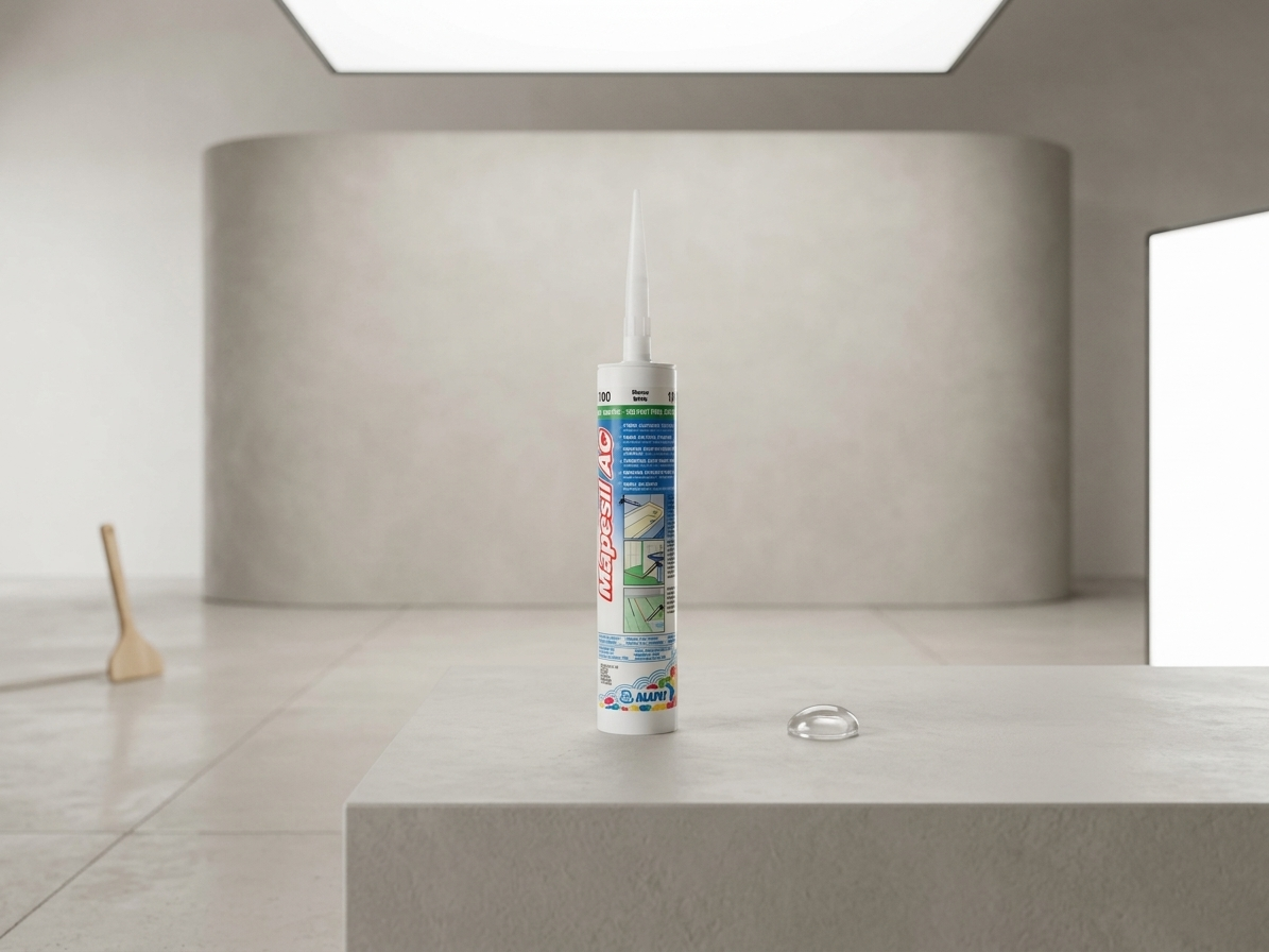 Tmel silikonový Mapei Mapesil AC 100 bílá 310 ml