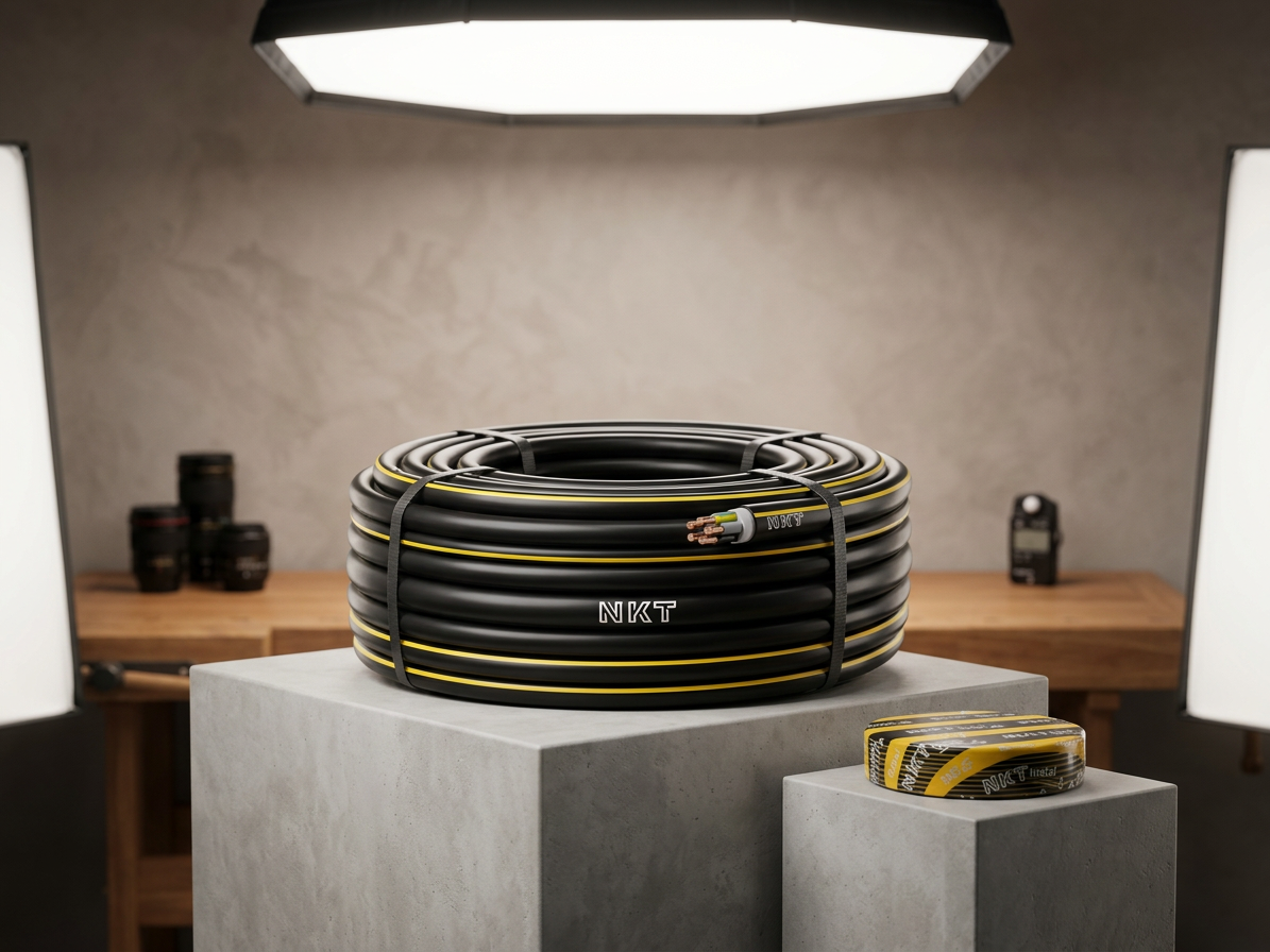 Kabel CYKY-J 5× 2,5C RE (100 m/bal.)