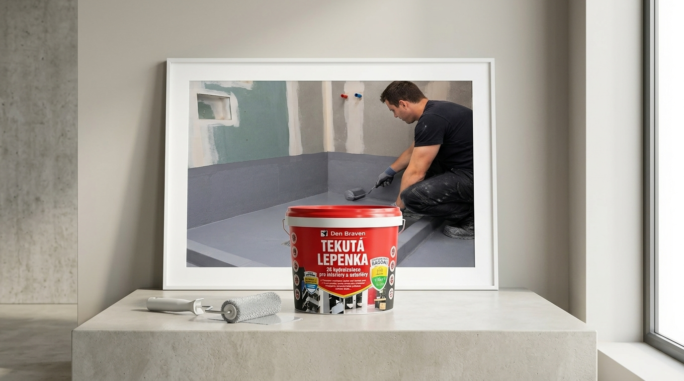 Tekutá lepenka Den Braven 2K hydroizolace 21 kg