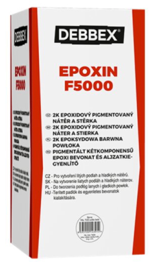 Nátěr epoxidový EPOXIN F5000 RAL6001 smaragdová zelená 5+1 kg