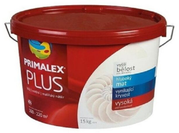 Barva Primalex Plus bílá 15kg