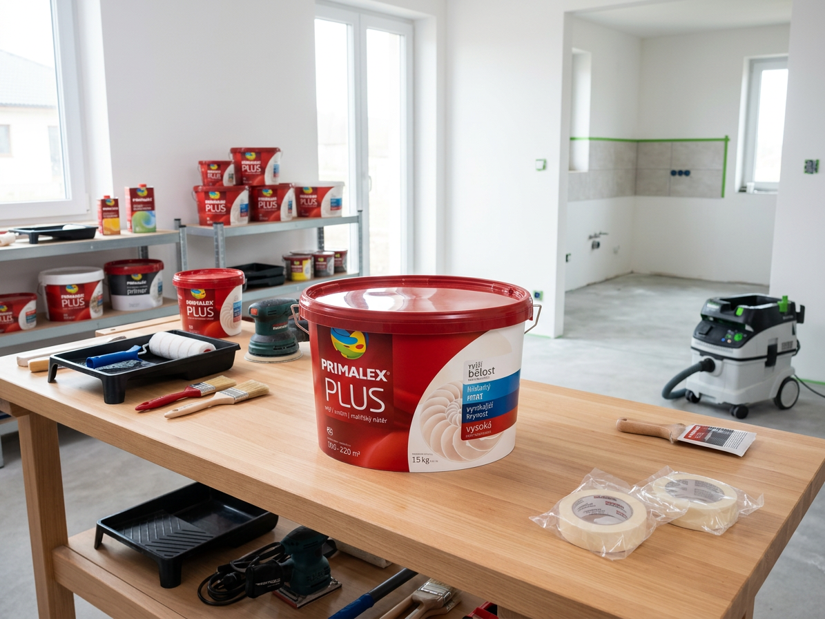 Barva Primalex Plus bílá 4kg